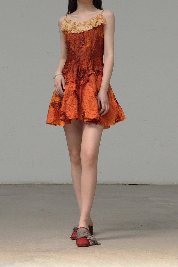 MUTEDANCE Hand-embroidered dress (short) MD21SS73 PM4